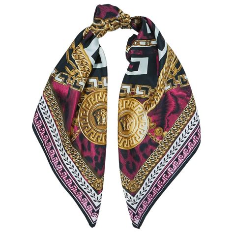 versace chain scarf|Versace scarf women's.